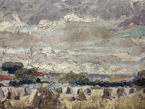 Huile sur panneau