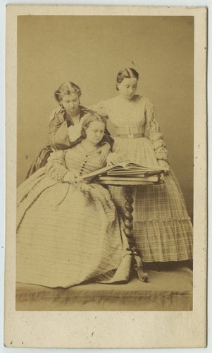 Cdv danseuses french - danseuses,