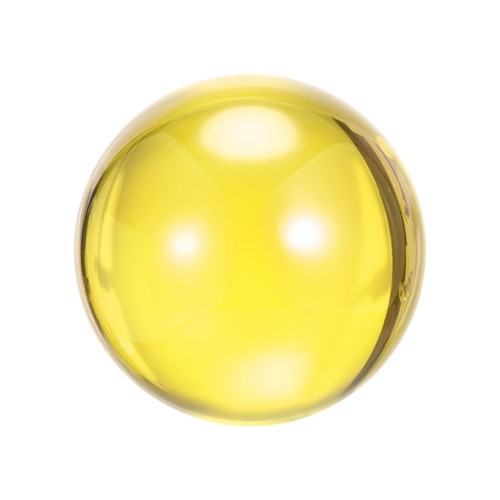 Jaune acrylique contact - jaune,