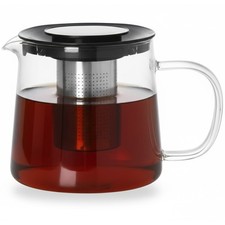Théière VIVIANA 1300 ml en verre borosilicaté - théière en verre avec passoir...