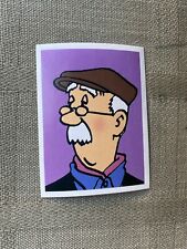 TINTIN COLLECTION D'AUTOCOLLANTS LE SOIR VIGNETTE N°13 PARFAIT ÉTAT