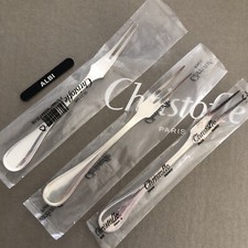 CHRISTOFLE   ALBI 3 Fourchette  À Escargot Métal À.  2 Dents. New 17 Cm