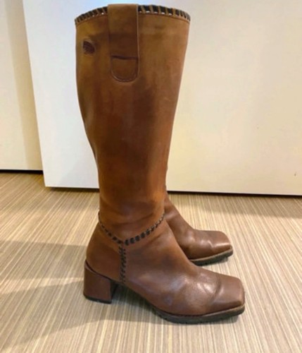 Pikolinos bottes cuir marron