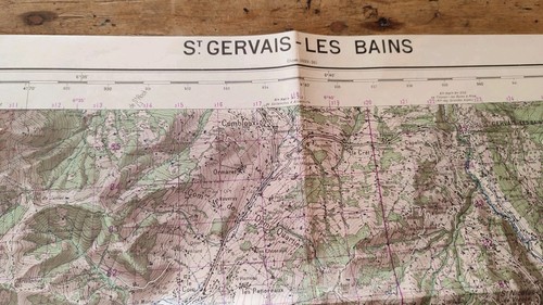 Carte ancienne - carte, st