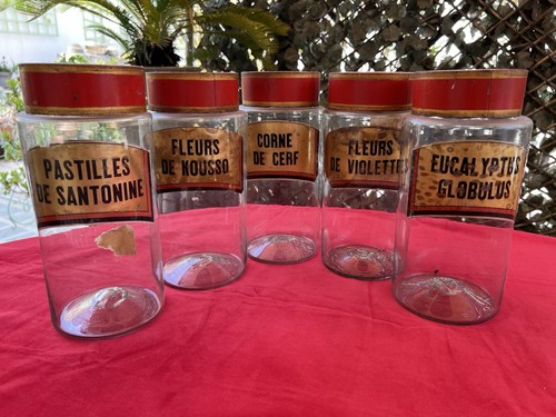Set antique apothecary - 5,