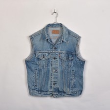 Vintage sleeveless trucker