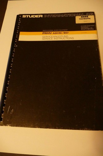 Service instructions - service, /