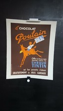 AFFICHETTE CHOCOLAT POULAIN