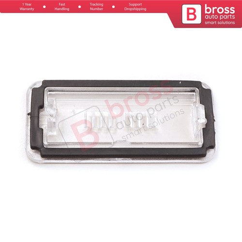 Rear number plate - rear,