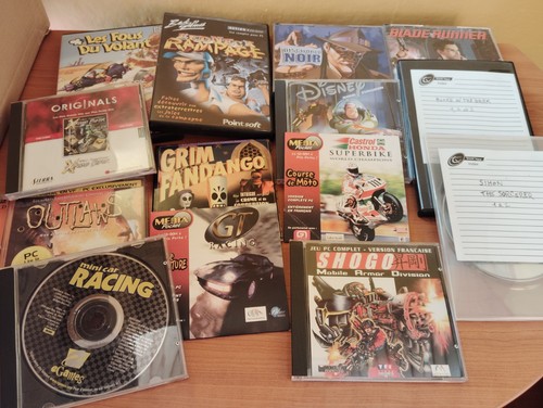 Lot jeux pc blade - de,