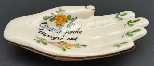 Empty pocket ashtray antique - empty,
