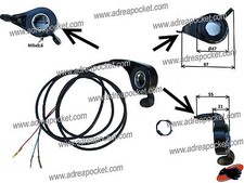 Gachette Accélérateur 3 fils Trottinette / Quad Electrique