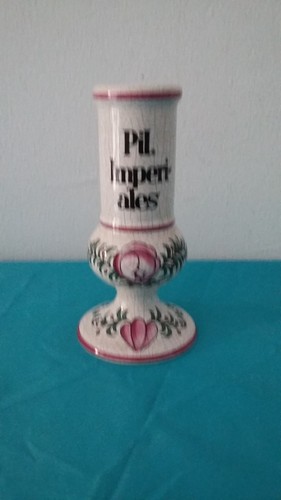 Old pillbox apothecary goat - apothecary,