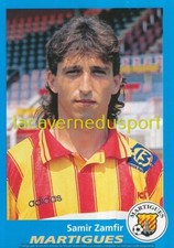 190 SAMIR ZAMFIR # FC MARTIGUES STICKER PANINI FOOT 1995 1996
