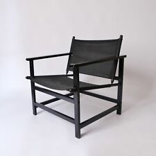 Vintage 1970s Scandinavian Bauhaus Design Chair Safari Chair