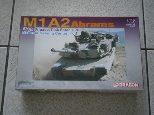 Maquette char m1a2 abrams - maquette,