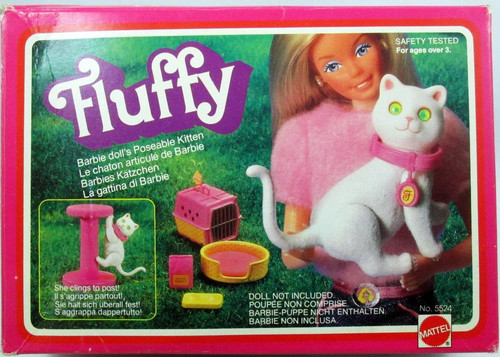 Barbie fluffy le chaton - le,