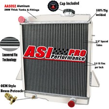 3 Rangées Radiateur Pour