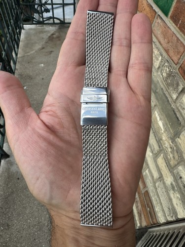 Bracelet breitling 22mm - 22mm, mesh