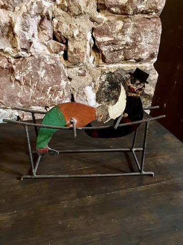 Jouet ancien bascule en - ancien,