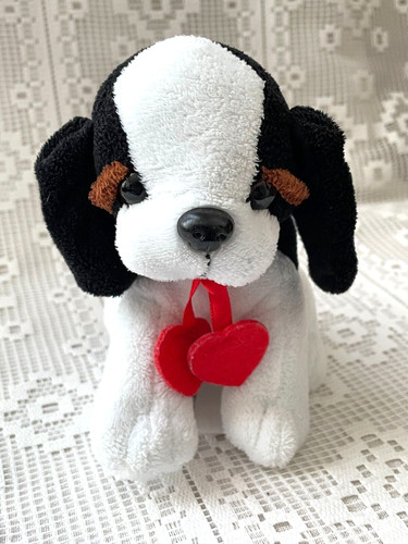 Petit peluche chien noir - petit,