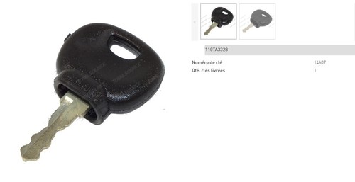 Cle contact bomag 14607 - cle,