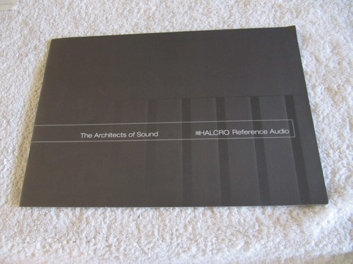 Halcro reference audio catalog - halcro,