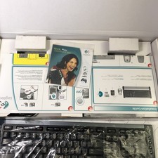 Logitech Cordless Desktop S510 Keyboard Mouse & Receiver Open Box Never Used