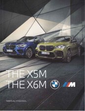 Catalogue Brochure BMW X5M / X6M Competition 02/2021 France