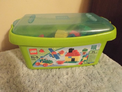 Duplo legos with container - duplo,