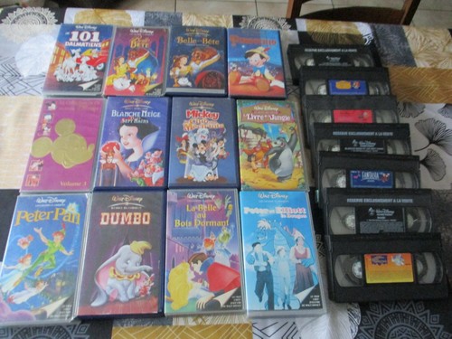 Lot vhs cassette video - lot,