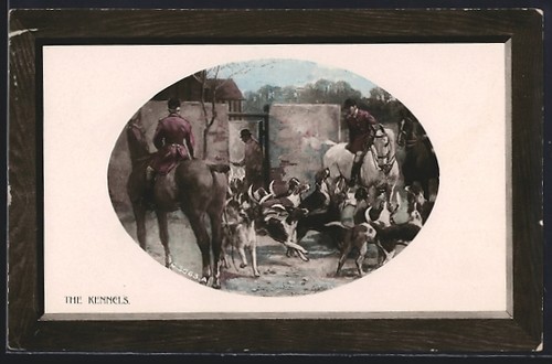 Chenil des chiens - , de