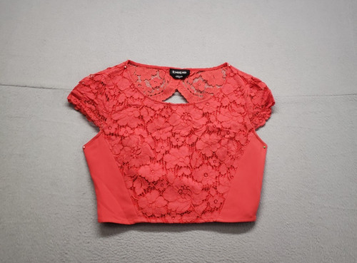Bebe women crop top red - women,