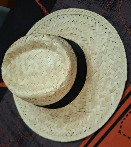 Chapeau paille beige - paille,