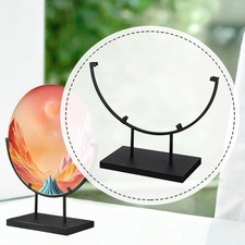 Présentoir de bureau en verre