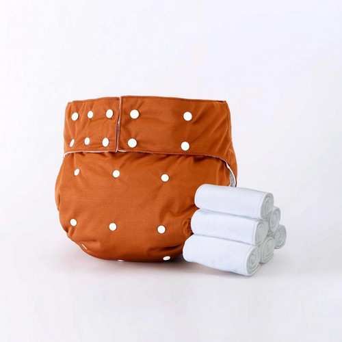 Couche tissu avec insert - couche, en
