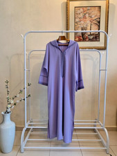 Robe longue à capuche   marocain Thobe Jabador Djellaba Jubba artisanat caftan