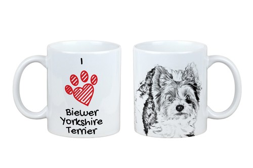 Tasse biewer terrier avec - tasse,