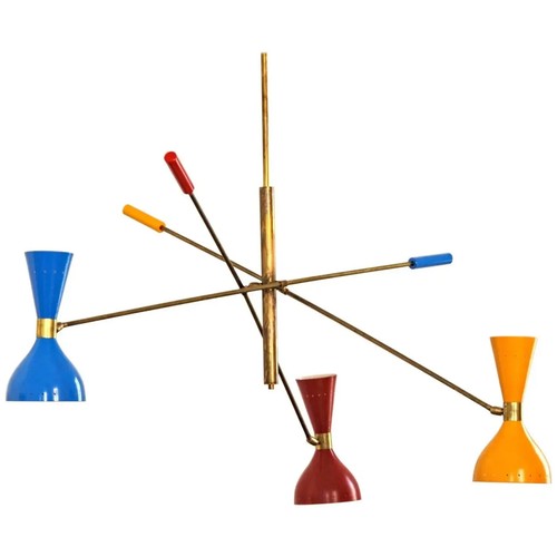 Lustre italien réglable - , à