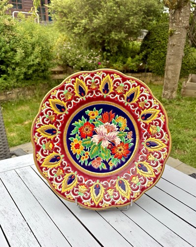 Longwy plat creux décoratif - plat,