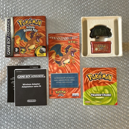 Pokémon version rouge - rouge, feu