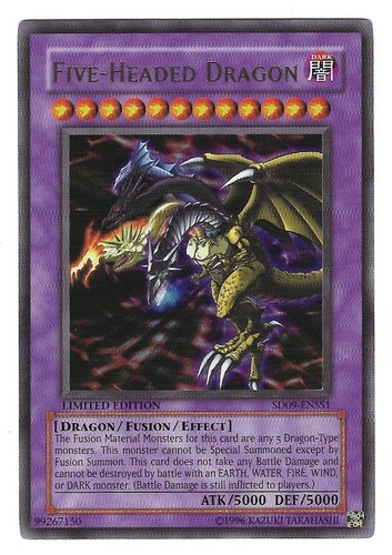Yugioh five headed - five,