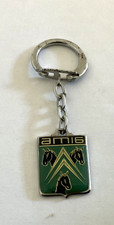 CITROËN AMI 6 Keychain - Original Vintage - Enamelled Metal - Garages - Keychain