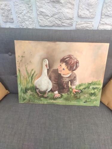 Yvon hangelinck ancien tableau - hangelinck,