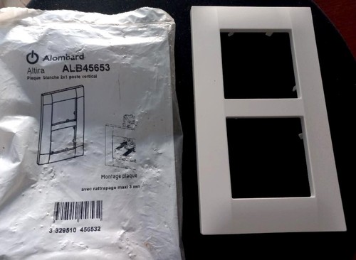 Alb 45653 plaque double - 45653,