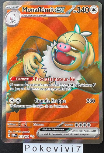 Carte pokemon monaflemit - pokemon,