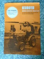 Brochure / dépliant tracteur break Kubota B5100 6246A
