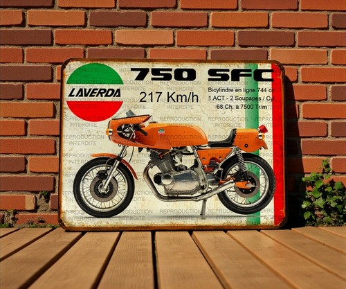 Plaque métal laverda - laverda, sfc
