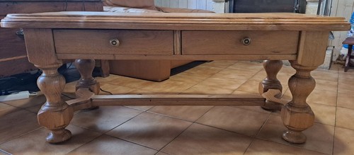 Table basse chêne clair a - table, en