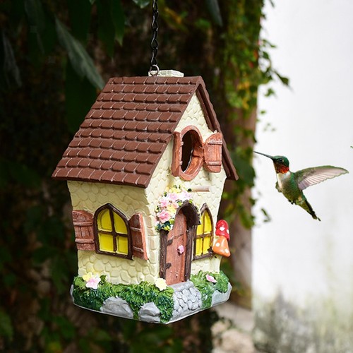 Nichoir oiseaux suspendu - oiseaux,